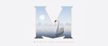 Swan Clipart - Winter Scene Clipart