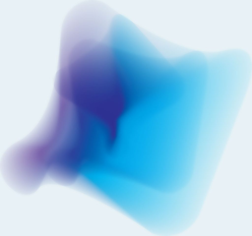 Blurred gradient- Blur gradient shape in blue and purple colors