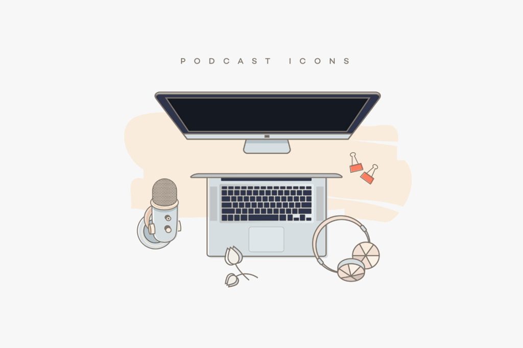 Free Podcast icons-PNG