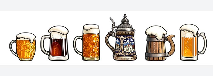 Beer Mug Clip Art Icons