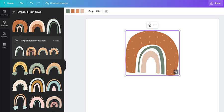 How to make svg files in Canva
