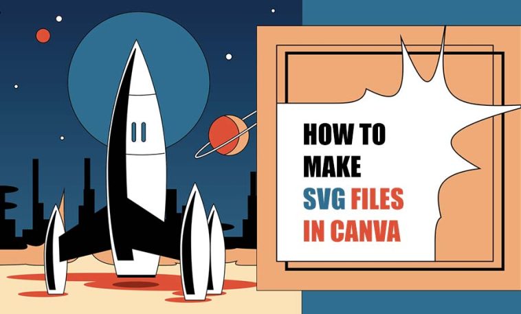 How to make SVG files in canva