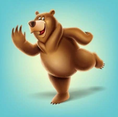 Bear Clip Art - Cartoon Character