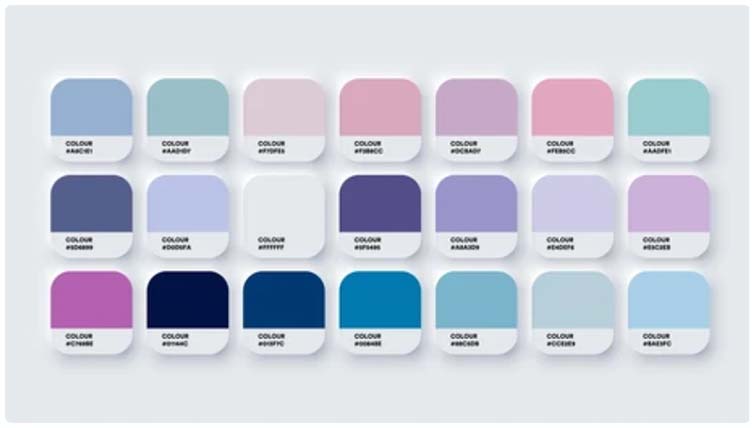 Graphic Design Trends 2024 - Pantone Color Palettes