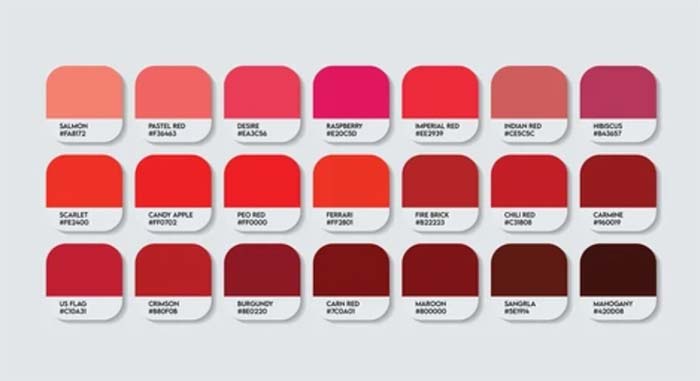 Color Trends 2024 - Bold Reds