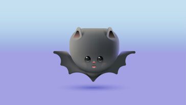 Kawaii Bat Emoji