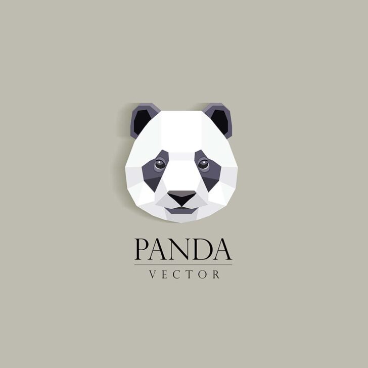 Panda Clipart Logo | Polar Vectors