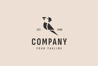 Parrot Clipart Logo icon