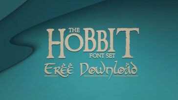 Hobbit Font Set