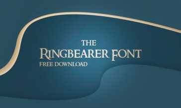 Lord Of The Rings Font Set | Polar Vectors