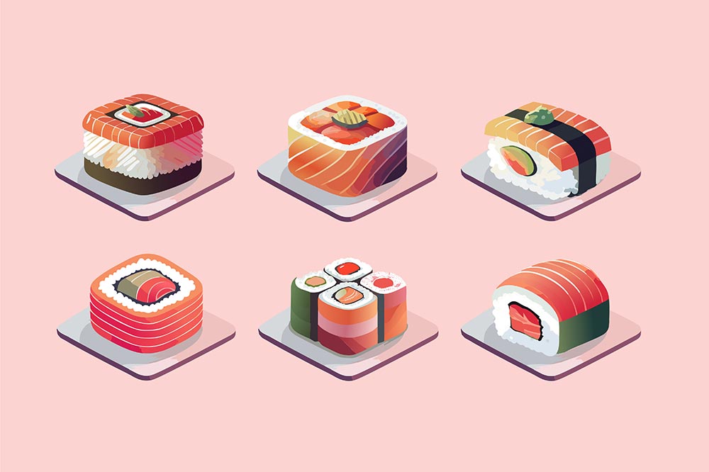 Sushi Icon Set