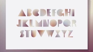 Free Blurred Alphabet Letters