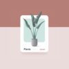 Plant UI Design Card Template | Polar Vectors