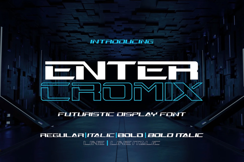 Enter Cromix Font