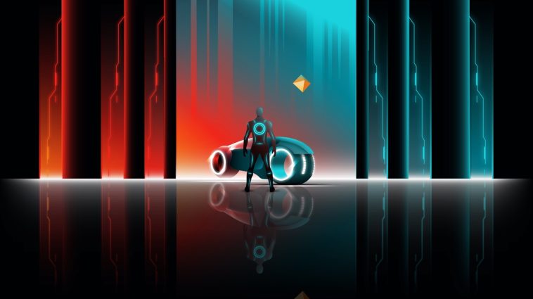 Tron Wallpaper Illustration