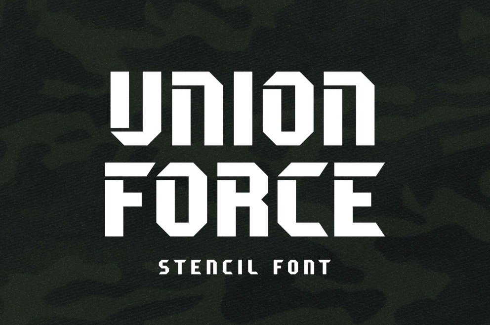 Union Force Font