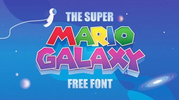 Free Super Mario Galaxy Font