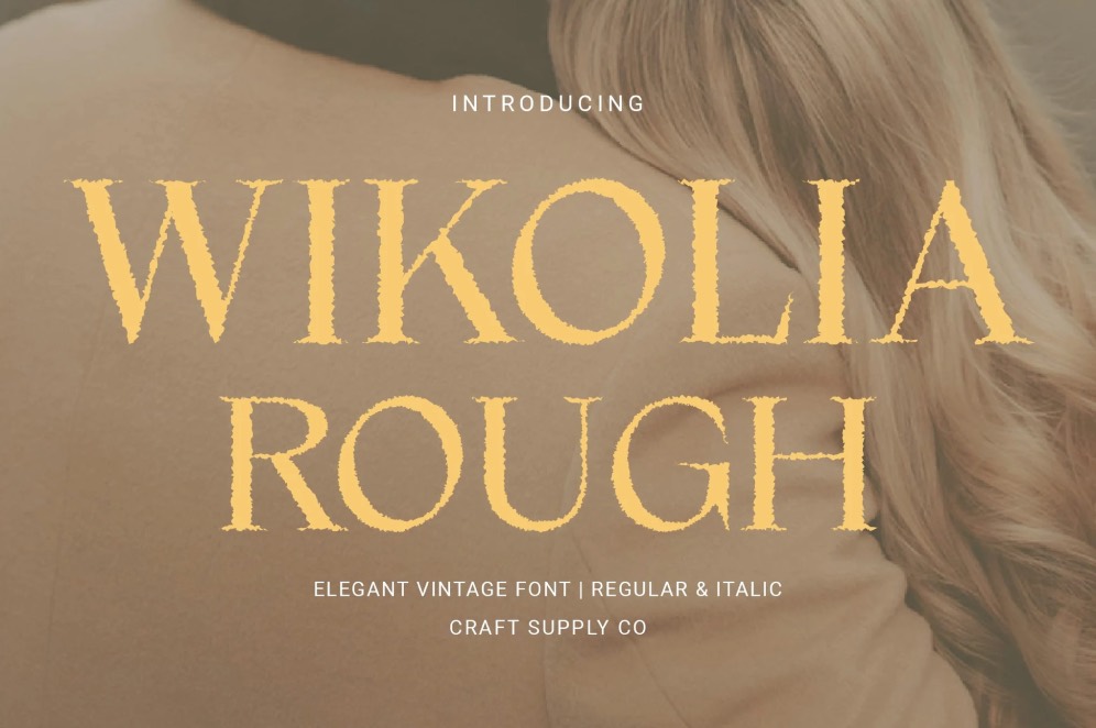 Wikolia Rough Font